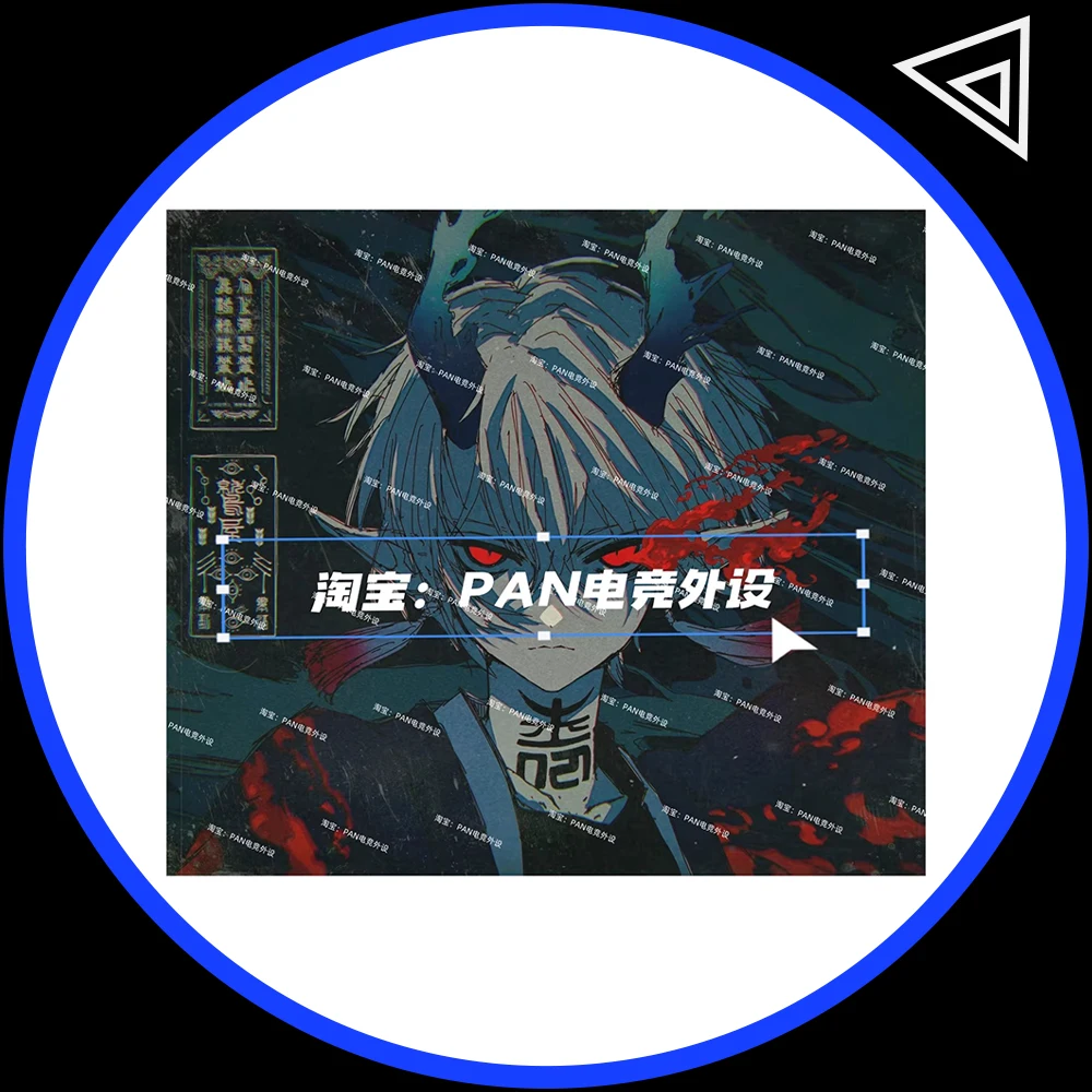 PAN Esports Glass Mousepad Smooth and Speed Mouse Pad FPS Coating Full Coverage Primer For TTK APEX CSGO PC Accessories Gifts