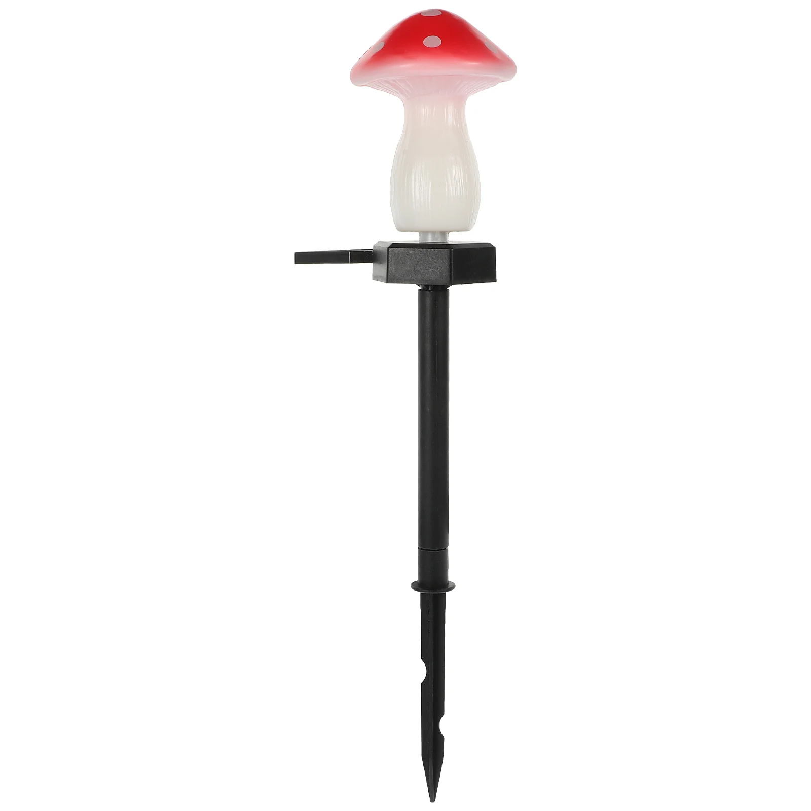 

Outdoor Decor Garden Mushroom Lawn Light Lights Indoor Decorate Mushrooms Red Abs Nightlight