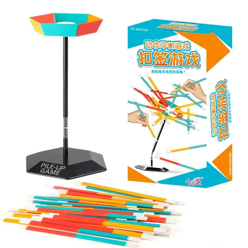 

Игра Balance Stack Gravity Snap Tag Game Веселые и образовательные развлечения Balance Stacking Team Building Blocks Настольная игра для