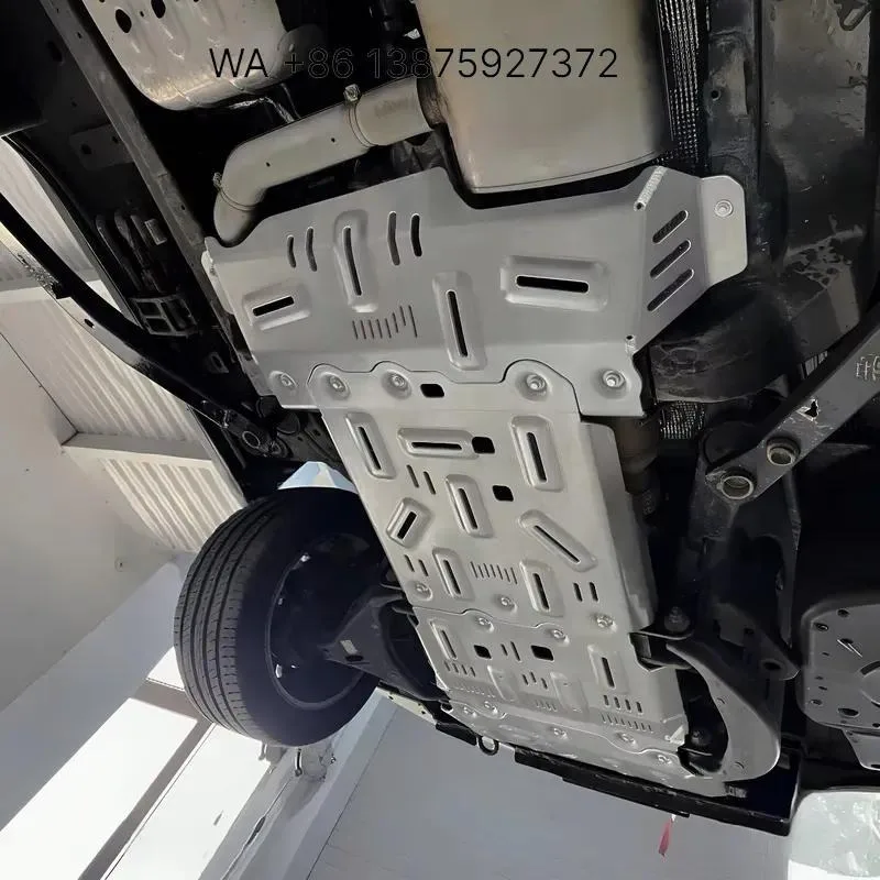 Wmwmnu Heavy Duty 8mm Aluminum Magnesium Alloy Skid Plate for GWM TANK 400 Engine Chassis Underbody Guard Road 4x4