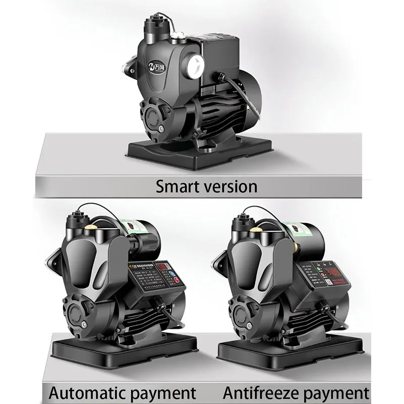 220v Booster Pump Fully Automatic and Silent Self-priming Pump Silent Water Heater Booster Pump 690W/890W/1190W