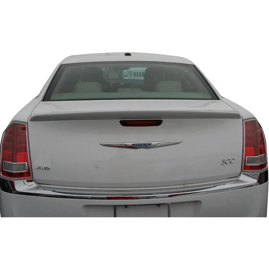 Painted Factory Style Spoiler for Chrysler 300 518 PRP with 3M Tape Included Perfect for Enhanced Vehicle Aesthetics and Aerody