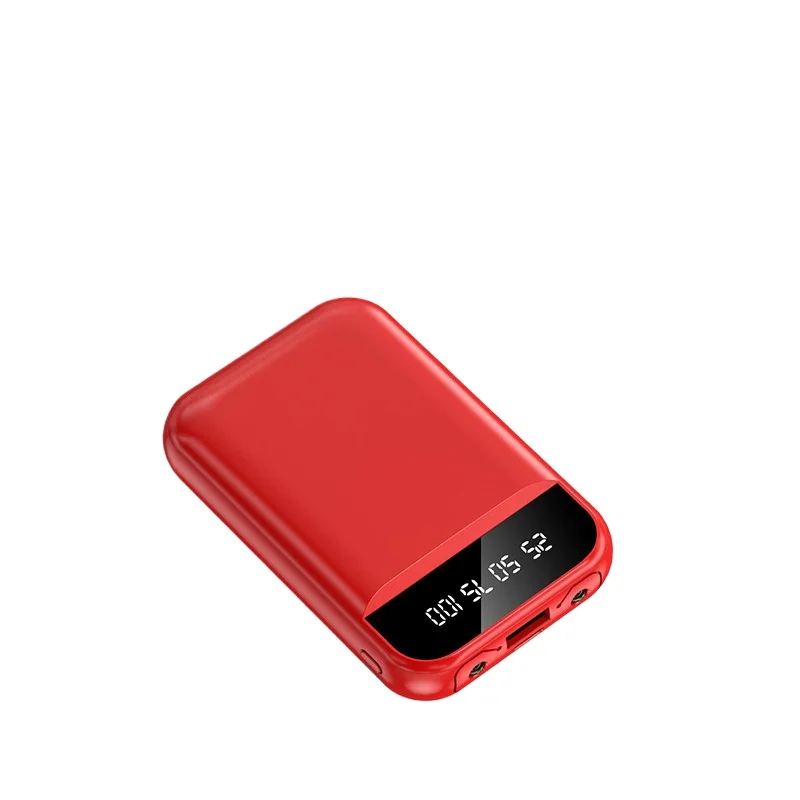 10W 10000mAh illuminating Power Bank Fast Charging For iPhone For Xiaomi For Samsung Large Capacity With LED Digital Display