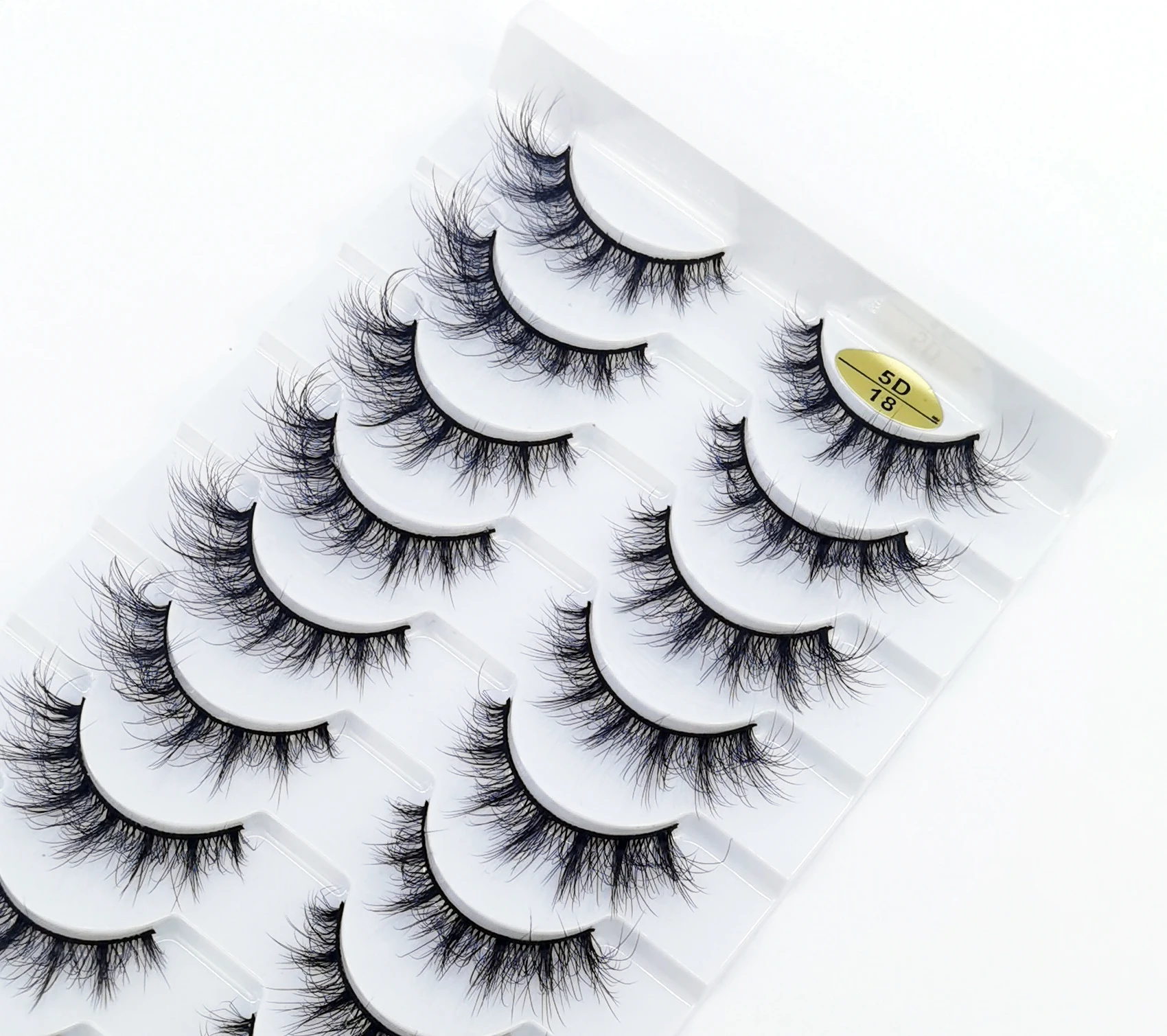 10 Pairs Nerz Gefälschte Wimpern Faux 3D Natürliche Lange Falsche Wimpern 3d Nerz Wimpern Weichen Flauschigen Wimpern Verlängerung Make-Up-Kit cilios – Detail 7