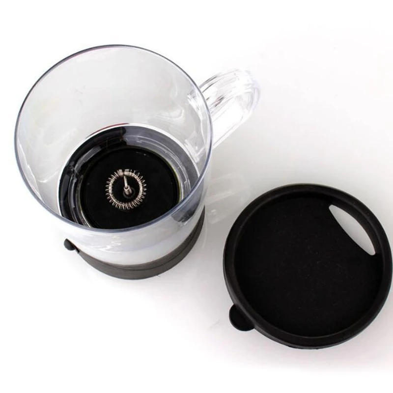 Tragbare Milch auf schäumer Milch Cappuccino Auf schäumer Milch mixer Milch shake Mixer Batterie Milch auf schäumer Tasse elektrisch