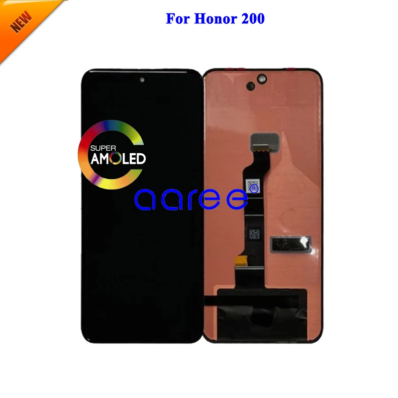 New Model Amoled LCD Display For Honor 200 LCD For Honor 200 Display LCD Screen Touch Digitizer Assembly
