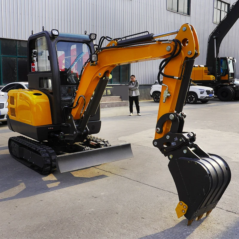 Customized Hot Sale New 3.0Ton Mini Excavator KUBOTA Engine Famous Brand Full Hydeaulic