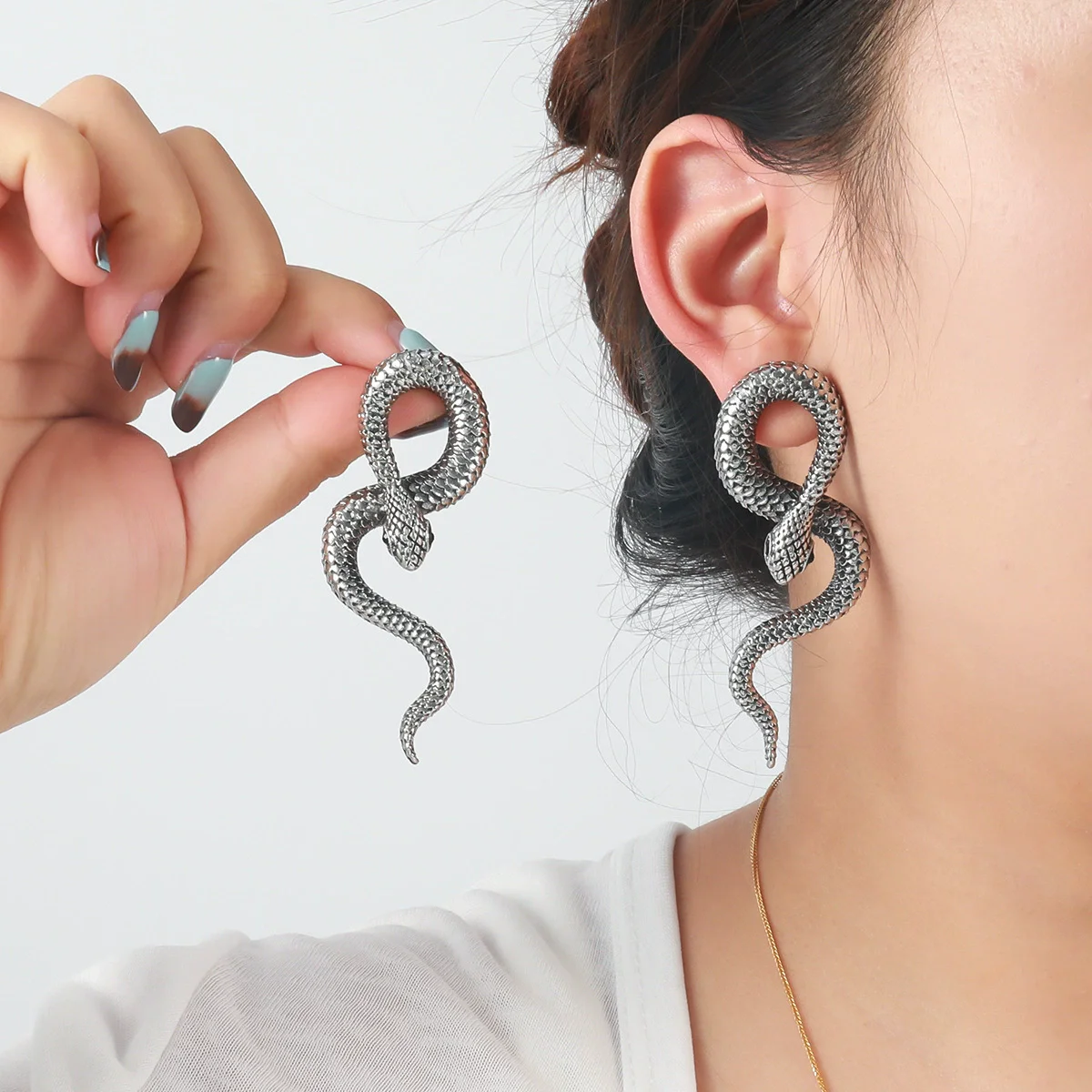 Punk Snake Silver G… - image