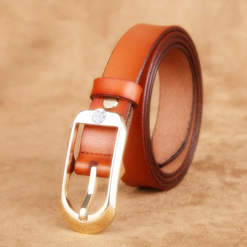 Neue Designer-Mode frauen Gürtel Hohe Qualität Echtes Leder Marke Straps Weiblichen Bund Pin Schnalle Vintage Frauen Gürtel – Detail 7