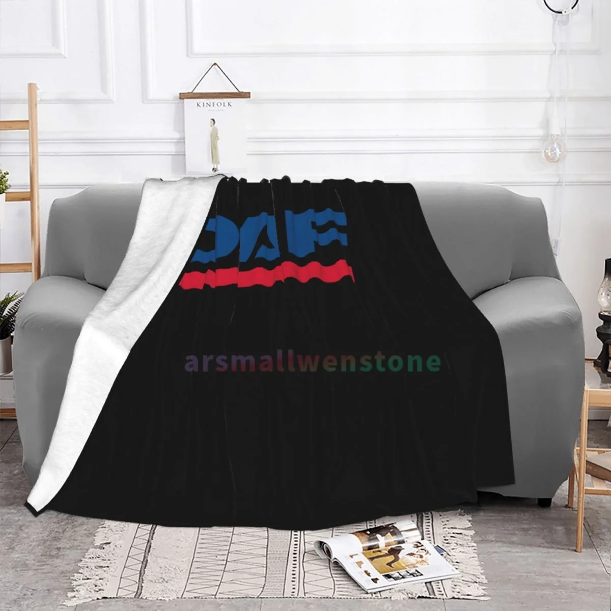 DAF Truck Pattern Flannel Fleece Blanket Soft Warm Lightweight Cozy Anti-Pilling Fuzzy Throw Blankets for Couch Bed Sofa Travel