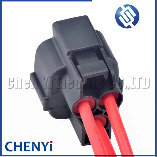 Imagen 2 del producto Conector impermeable automático de 3 pines, ventilador electrónico de resistencia, enchufe de arnés de cables para ventilador Hyundai Tucson Kia Sorento Elantra Santa Fe