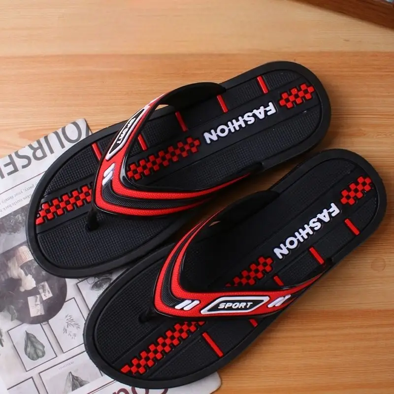 

Soft Sole Anti-Slip Wear-Resistant Deodorant Beach Slippers Fashion Thick Bottom Summer Outdoor New Style