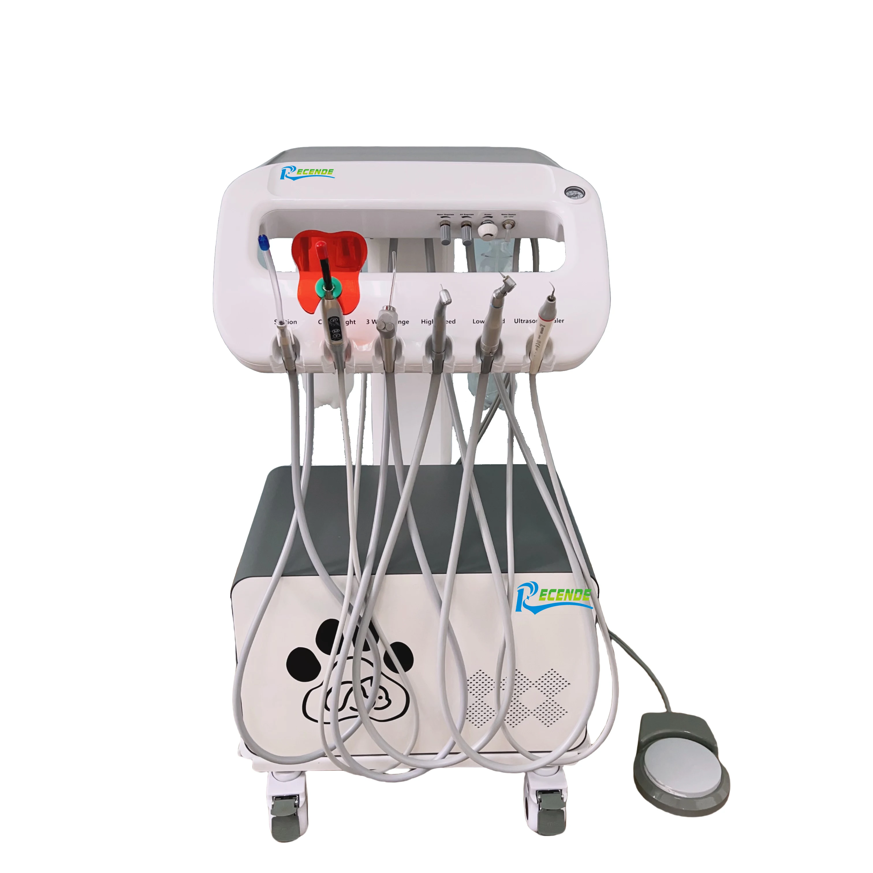 

Pet Tooth Treatment Machine Veterinary Portable Mobile Unit Equipment With Compressor Motor And CE Approved