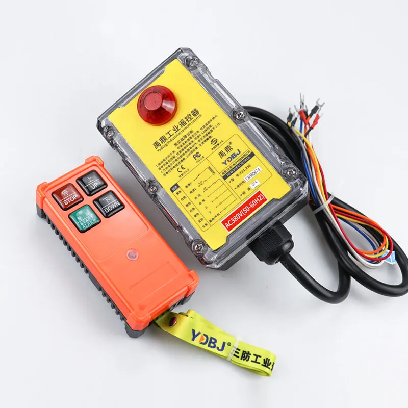 

F21-2SE Верхний кран Электрическая подъемная лебедка Вилочный погрузчик Промышленный беспроводной интеллектуальный радиоуправляемый пульт дистанционного управления