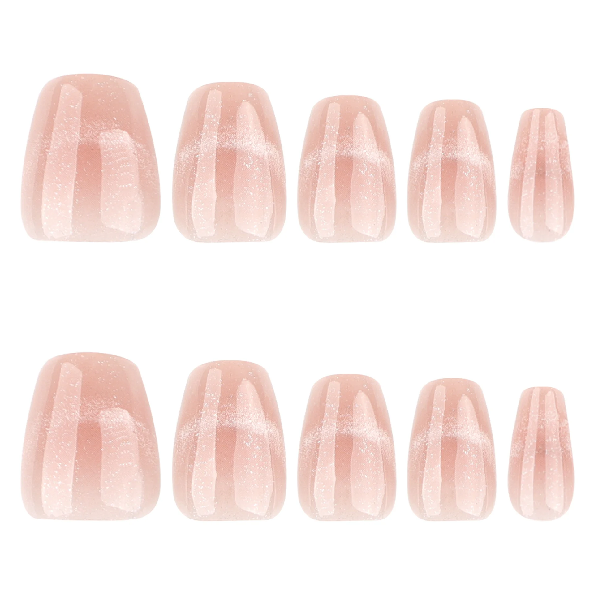 Nail Art Cat Eye Simple - 30 pièces de bandes pour ongles
