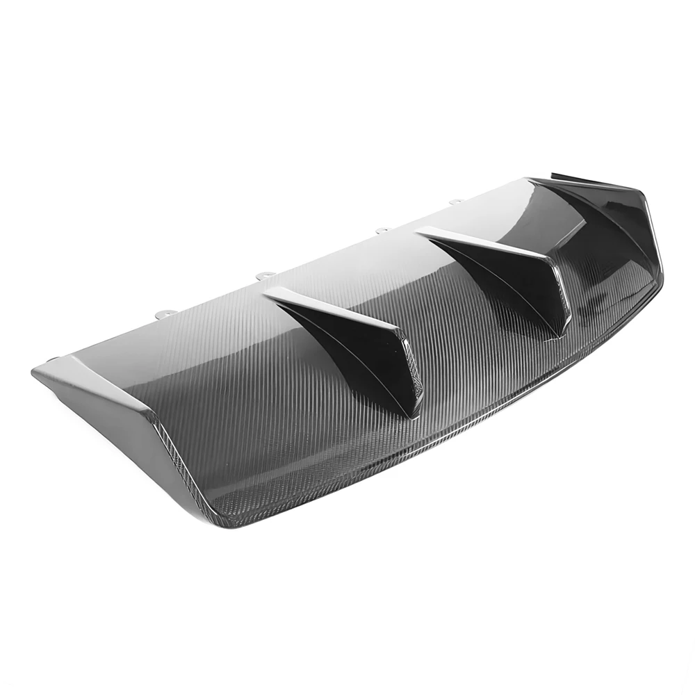 

Dry Carbon Fiber Rear Bumper Lip Diffuser For Porsche Taycan Turbo Sedan ELECTRIC 19-20 VS Style