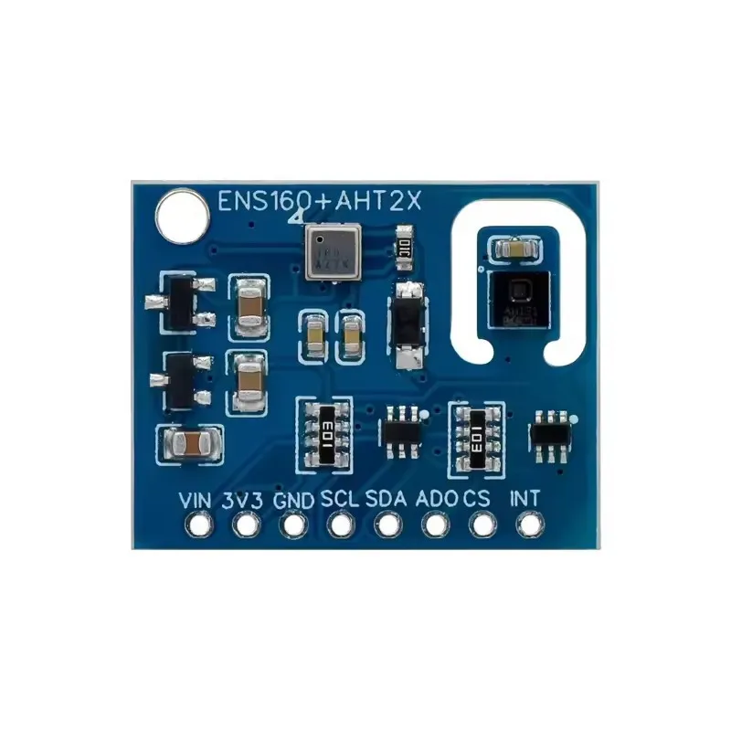 ENS160 AHT21 Air Quality Sensor Module CO2 TVOC Temperature Humidity Detection for Indoor Monitoring System