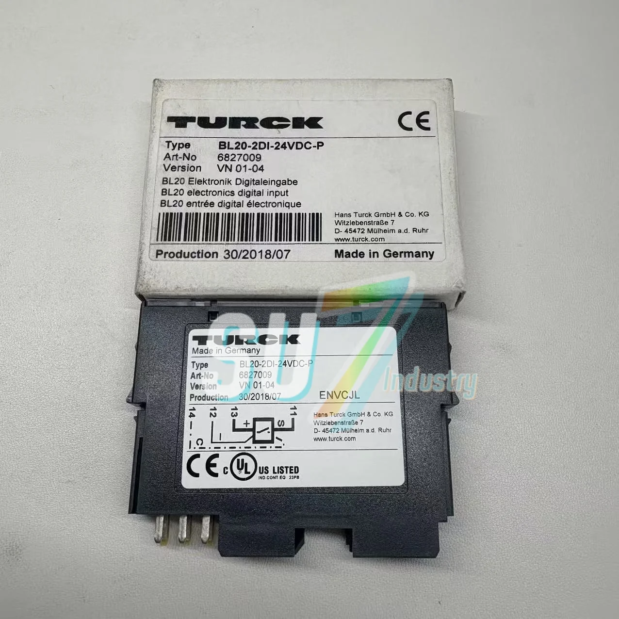 

PLC module New original BL20-2DI-24VDC-P 6827009 BL20-4DO-24VDC-0.5A-P 6827023