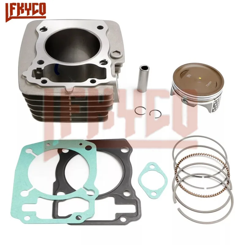 Motorcycle Big Bore 70mm Cylinder Kit Motor for Honda XR150 CBF150 CRF150F Upgrade CBF185 CBF200 XR200 CBF 233CC 12100-KPT-A00