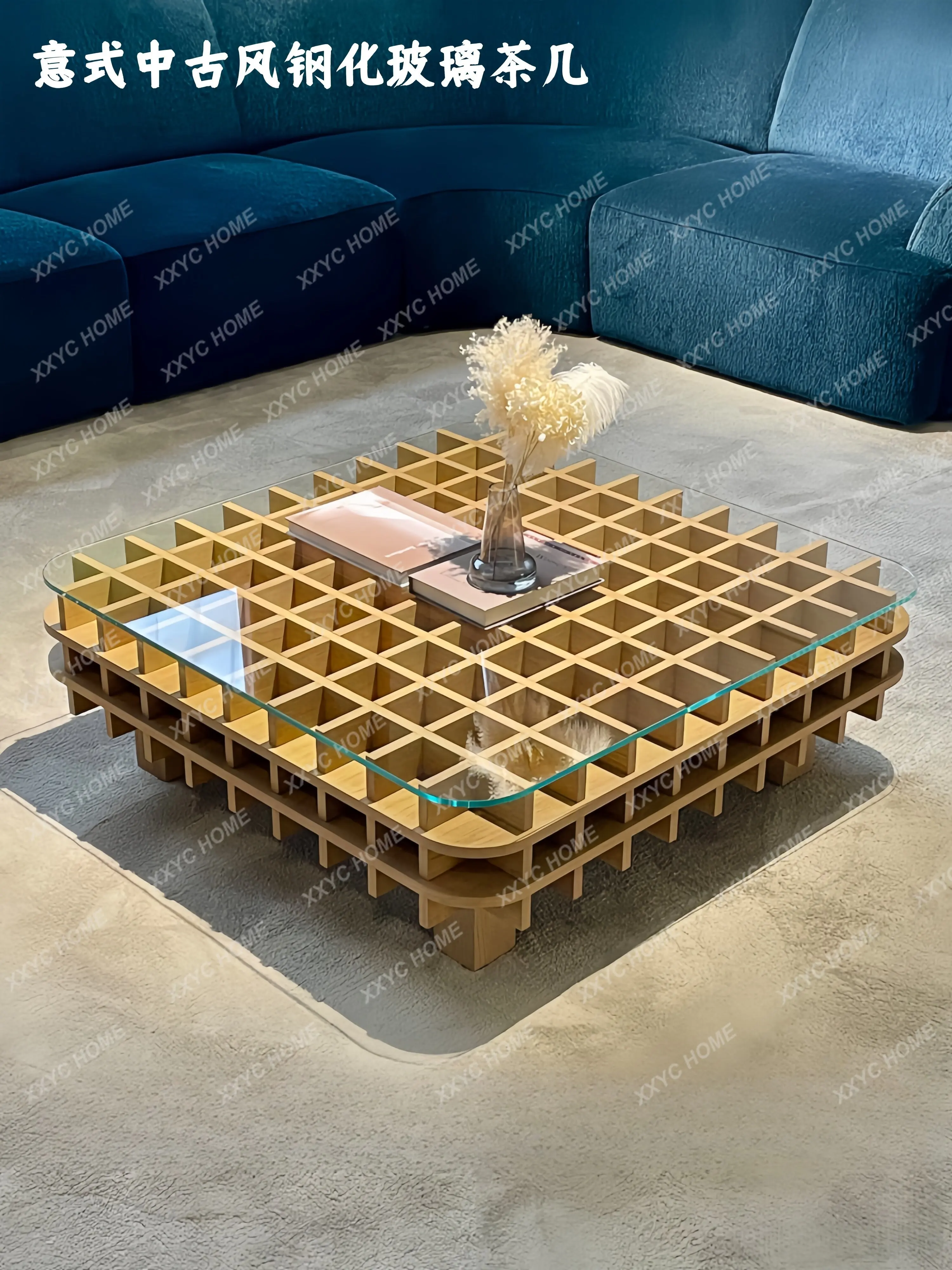 AA minimalist living room home light luxury high-end creative coffee table