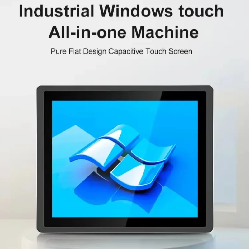 Komputer Industri All-in-One dengan Win10 IPS VGA/USB/Wifi Core Generasi ke-2 I3 I5 DDR3 Layar Sentuh Panel PC All in One