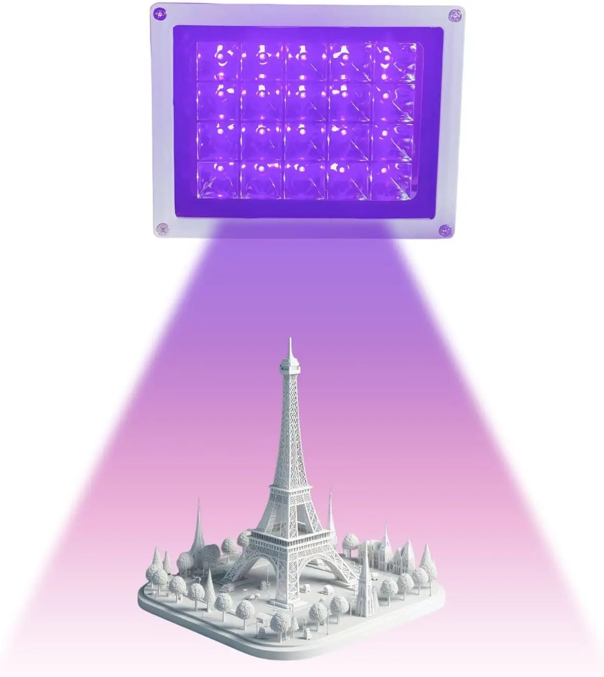 

Мощная УФ-лампа 200 Вт для 3D-печати смолой, быстрый светодиод 405 нм для моделей SLA/DLP/LCD