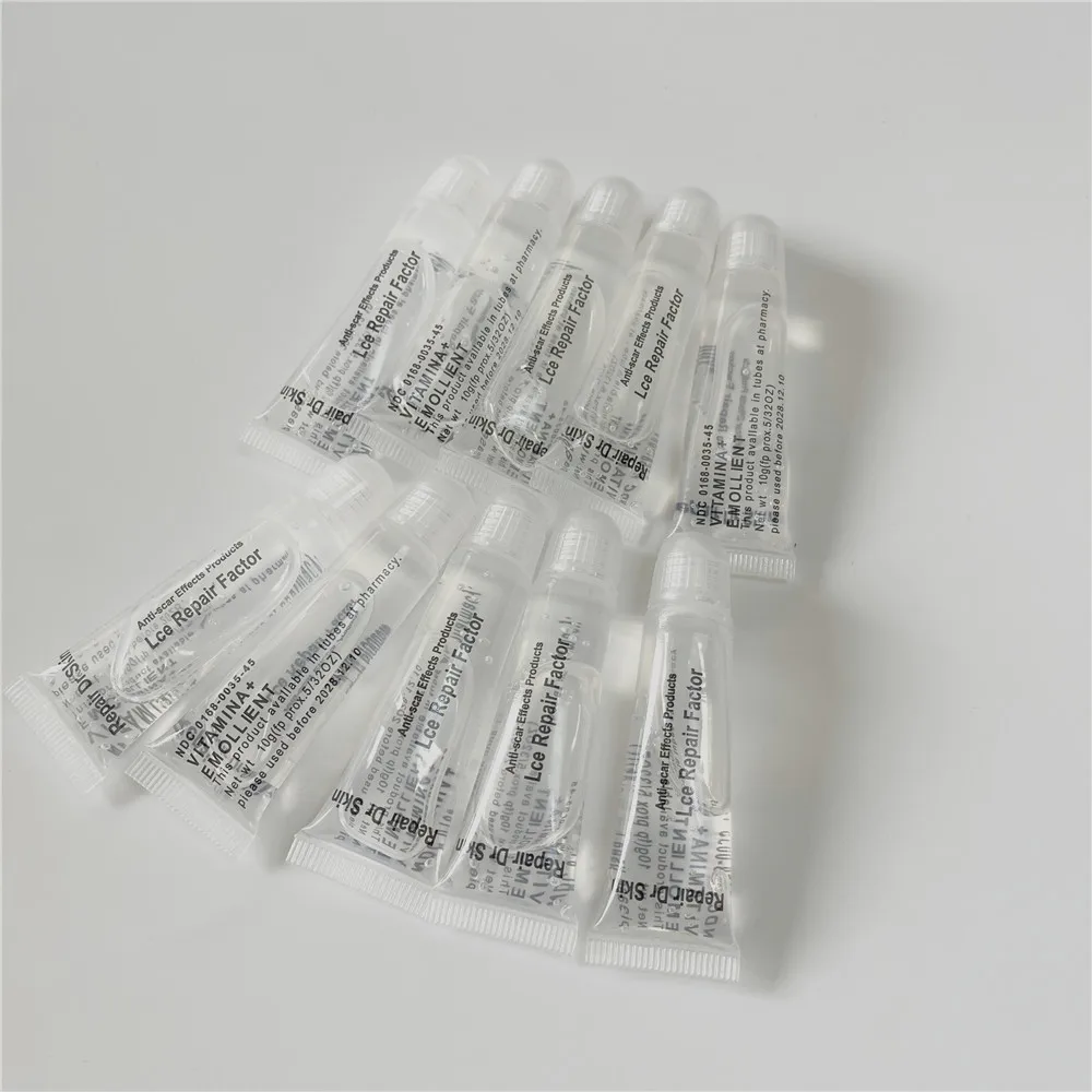 20/50/100Pcs Vitamin A D Tattoo Aftercare Cream Gel Healing Skin Anti-Scar Preserve Color Skin Lip Eyebrow Care Accessories