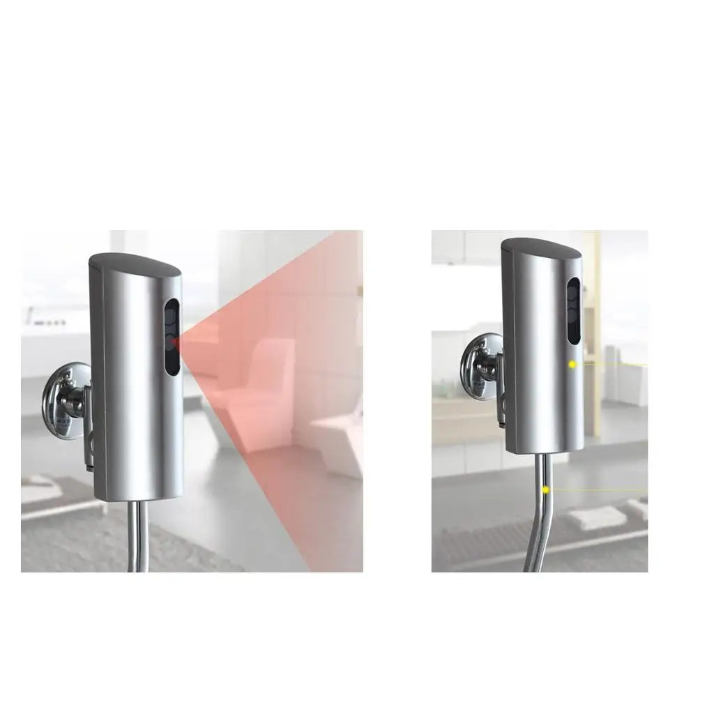

Automatic Urinal Flush Valve Brass Touchless Flush Device Bathroom Improvement Universal Toilet Accessory for Home Hotel Pub