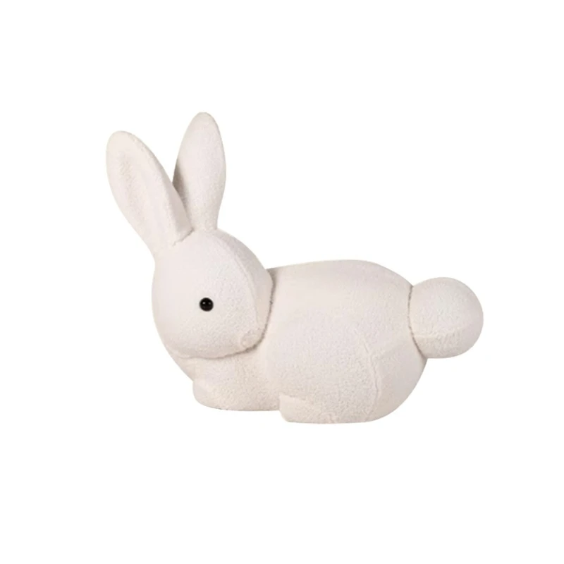 Creative children's cartoon plastic animal low stool, home shoe change, kindergarten baby cute rabbit seat