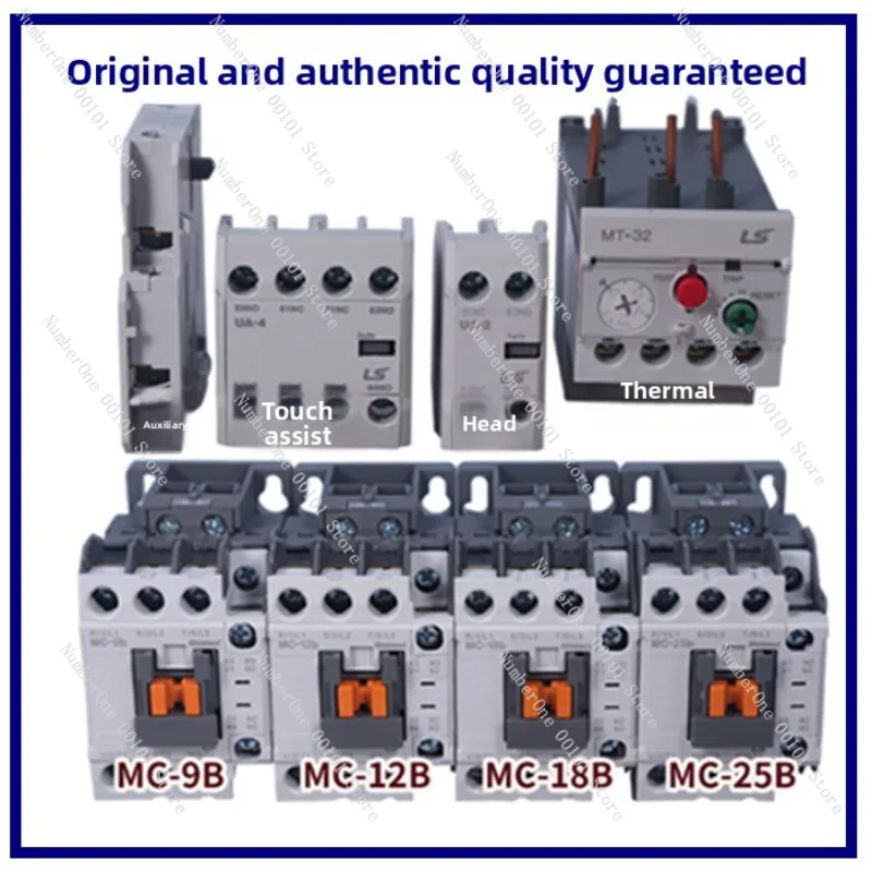 Genuine LS Electric GMC AC Contactor MC-9b 12b 18b 22b 25b 32A 40A 50A 65A 85A
