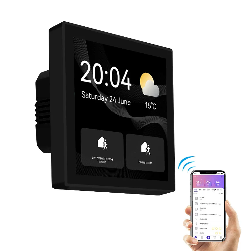 2022 Professionele Fabrikant Smart Home Producten Domotica Controlesysteem Tuya Bedieningspaneel Met App Afstandsbediening Plezier