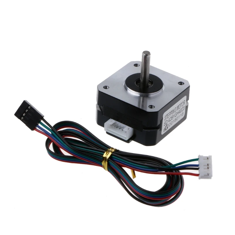 Nema 17 Titan Stepper Motor Bipolar 0.8A 16 Ncm Body 4-lead W/ 1m Cable and Connector compatible with 3D Printer/CNC