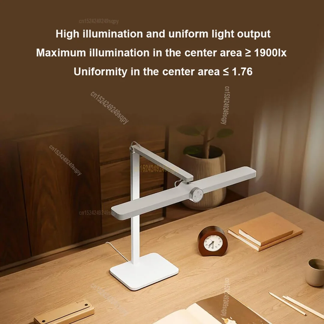 2024 Xiaomi Mijia Desk Lamp Pro Eye Protection Smart Dimming Multi-angle LED Desk Reading Night Light Sit Down Sensor