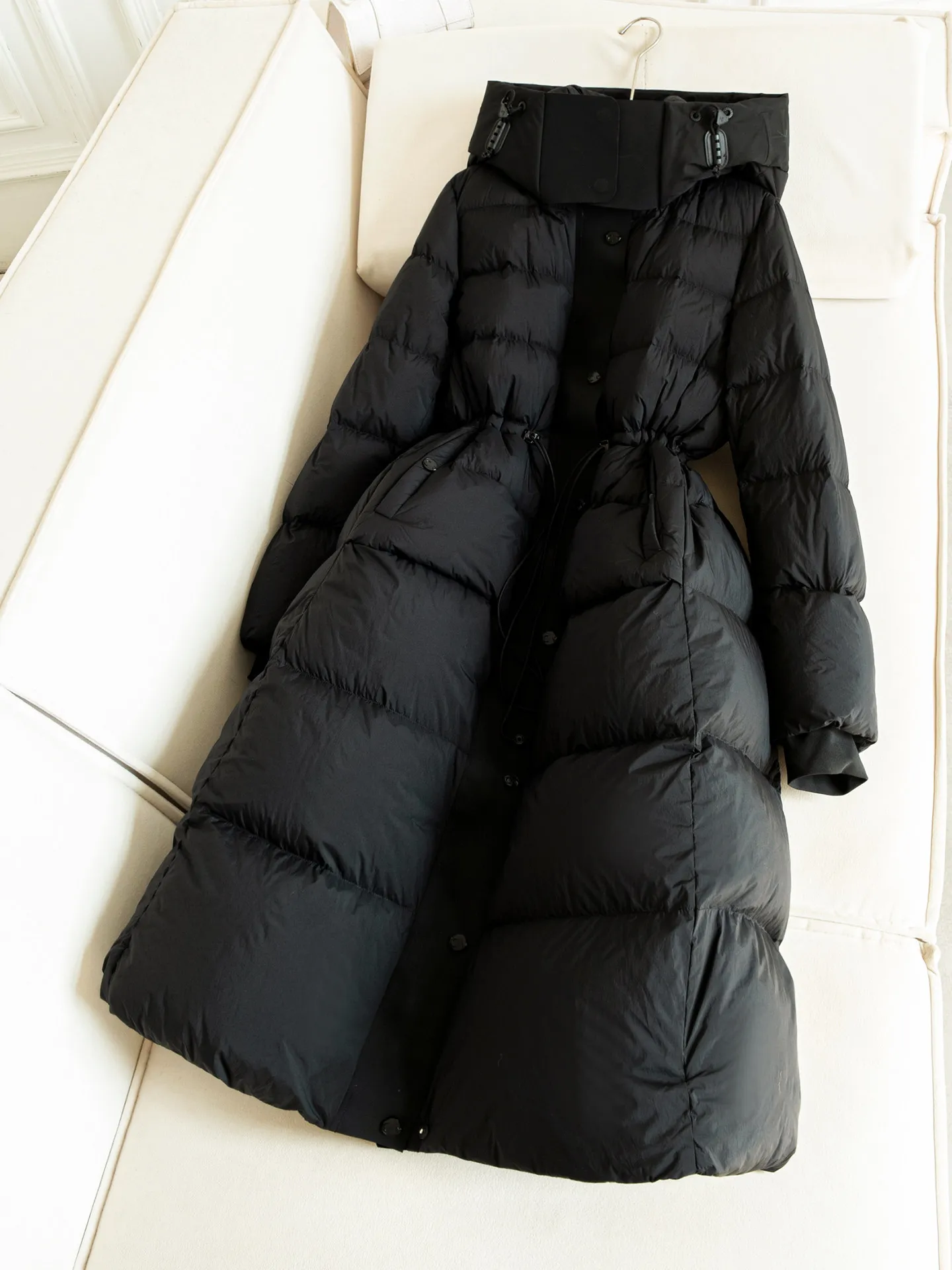 Wintermode donsjack voor dames Warm donsjack met capuchon