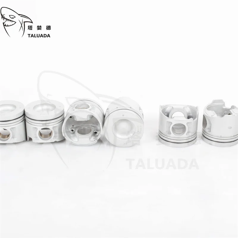 

For Kobelco SK330-8 SK350-8 Piston 6 PCS 1 SET Piston J08CT Engine Parts Piston 13301-1013 Excavator Parts High Quality