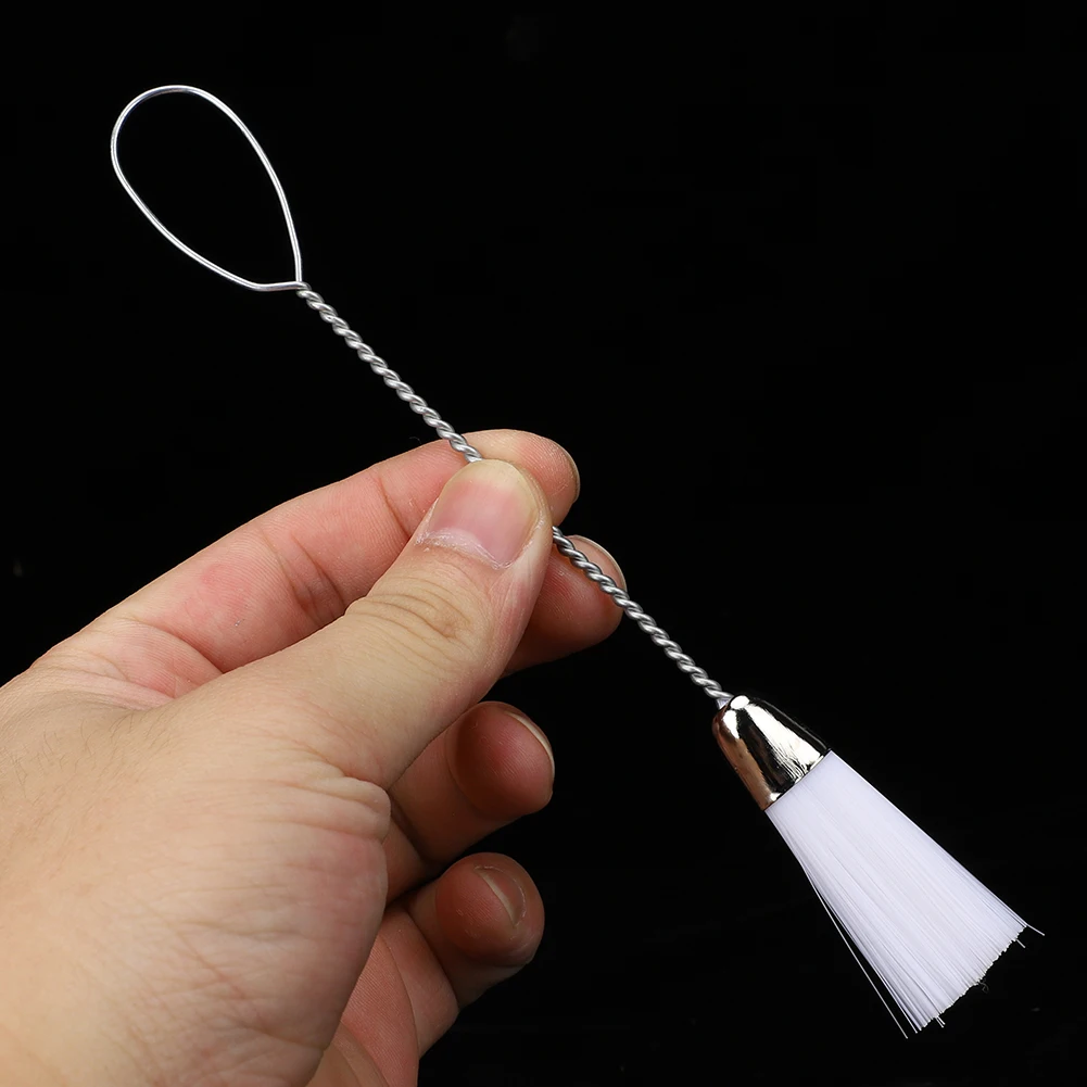 (صفقة التخليص) 10 قطعة مجموعة فرش ماكينة الخياطة فرشاة تنظيف الكمبيوتر نهاية واحدة فرشاة النايلون أدوات تنظيف 17.3 سنتيمتر #6