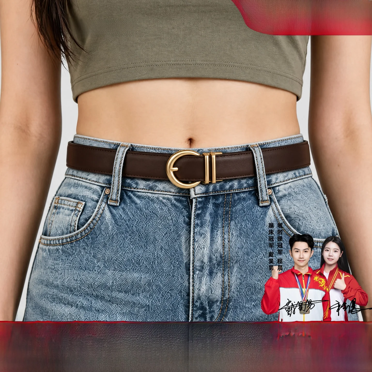 ceinture-en-cuir-veritable-canles-konis-pour-femme-boucle-automatique-en-alliage-sans-perforation-ceinture-de-taille-polyvalente-et-tendance