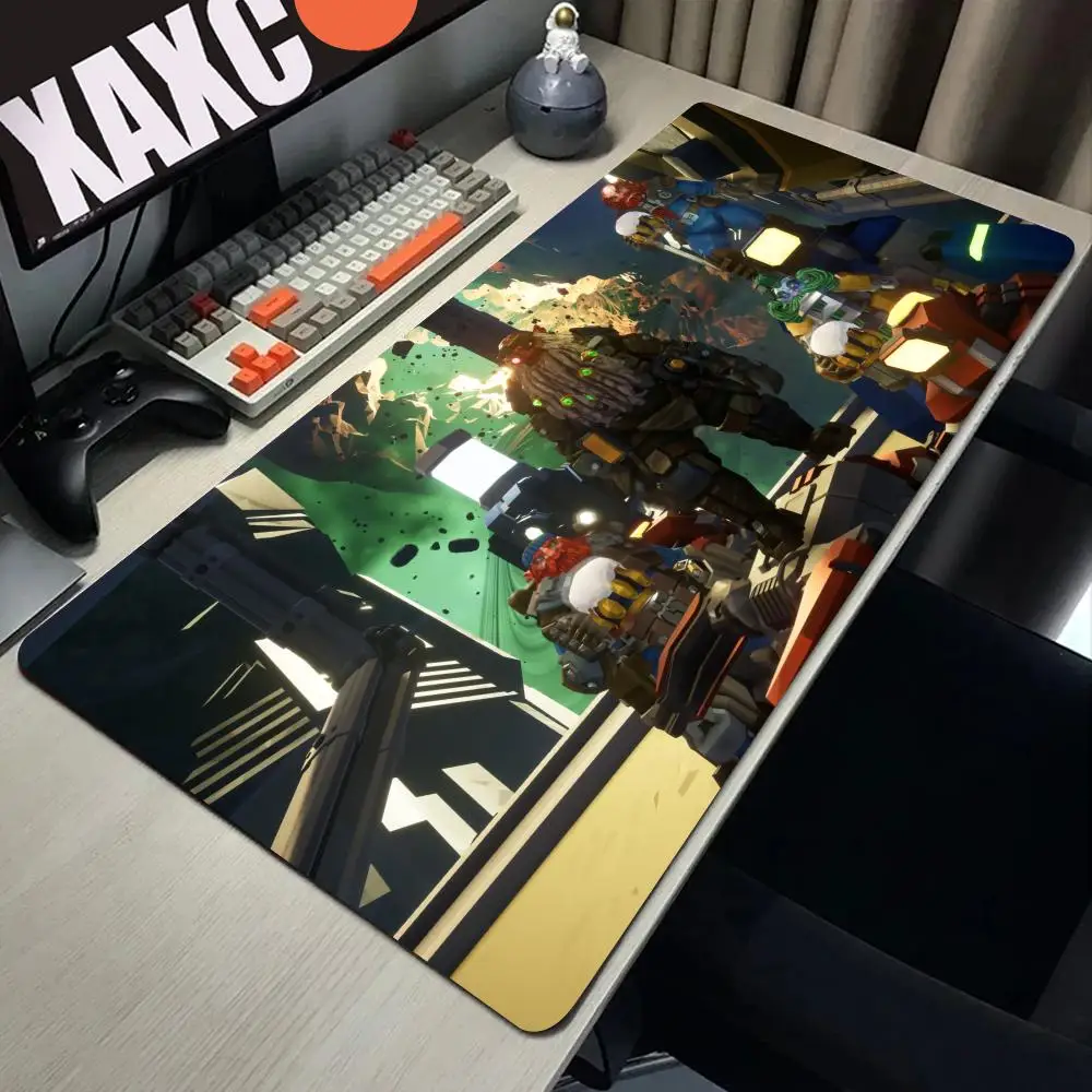 Tappetino per mouse galattico da gioco Deep Rock Tappeto per mouse con tastiera in gomma grande 400x900mm Tappetino per mouse antiscivolo per giocatori Tappetino per mouse per ufficio portatile