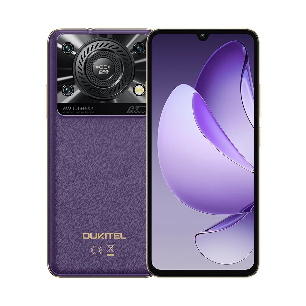 OUKITEL C60 Pro 24GB 10000mAh　パープル Sd97b1eaa2efc42558da745571e254