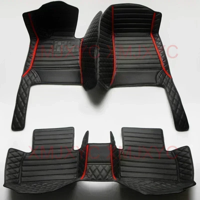 Customized 5D Car Floor Mats for Peugeot 206 2004-2008 207 207 CC 301 2012-2019 607 2004-2006 Car Interior Accessories Carpets