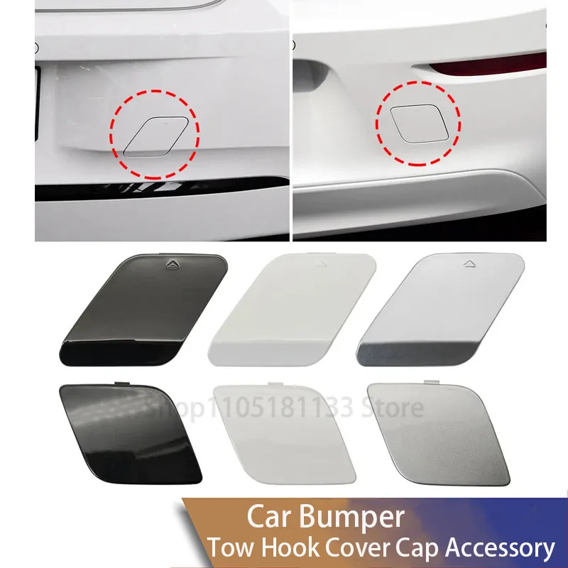 For BMW F20 1 Series 2012-2018 Rear Bumper Tow Hook Cover 51127293548 Multi-Color Options Black White 116i 118i 120i