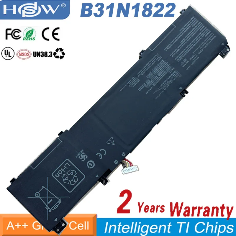 

11,52 V 42Wh B31N1822 Аккумулятор для ноутбука ASUS UX462 UX462DA Zenbook UX462DA Zenbook Flip 14 UX462DA 14 UM462DA