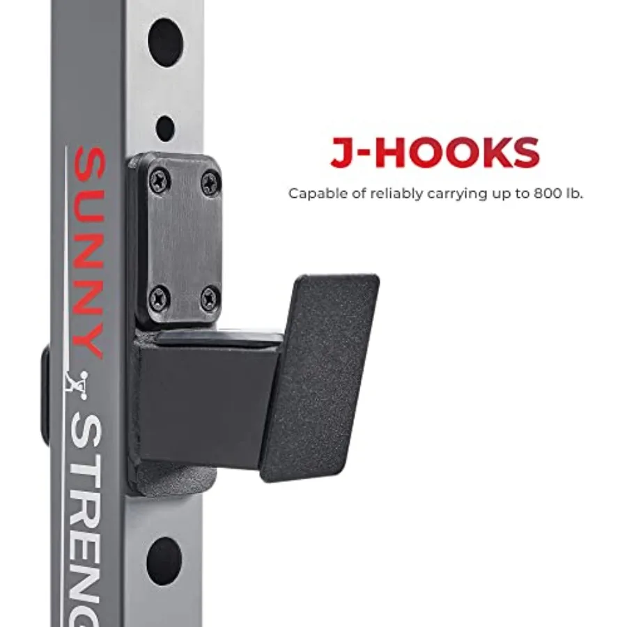 Gabbia per squat e panca per allenamento di forza all-in-one