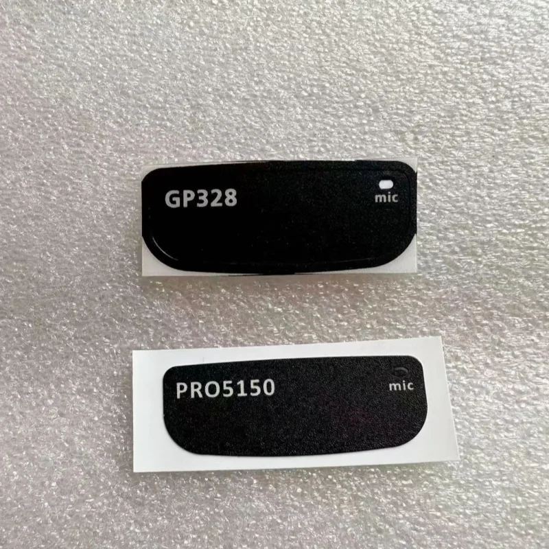 

10PCS/Lot Walkie Talkies Front Label Sticker for Motorola GP328 GP340 HT750 PRO5150 Two Way Radio Accessories