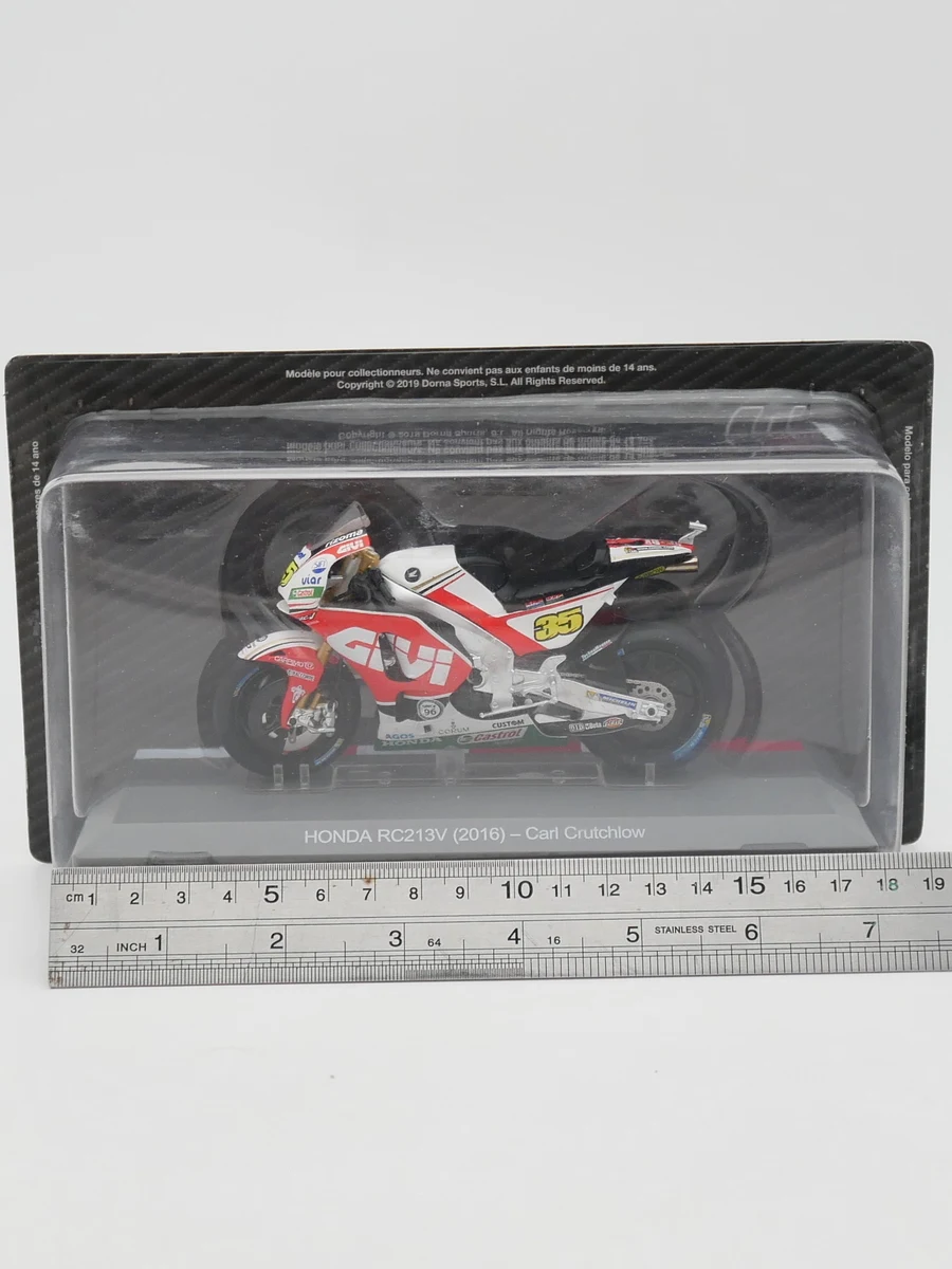 

Diecast Ixo 1:18 Scale Moto GP 2016 Honda RC213V Honda Motorcycle Racing Car Collectible Toy Gift Souvenir Display Ornament