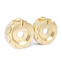 2PCS、4pcs TRX-4 Brass Counterweight Balance Weight tire Portal Drive Housing for 1/10 RC Crawler Trxs TRX4 Axle Upgrade Parts