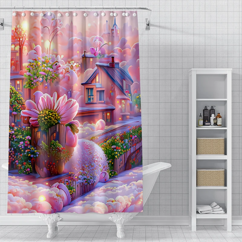 home shower curtains for bathroom waterproof fabric Modern Nordic style bathroom Curtains modern shower curtain 180x200 240x200