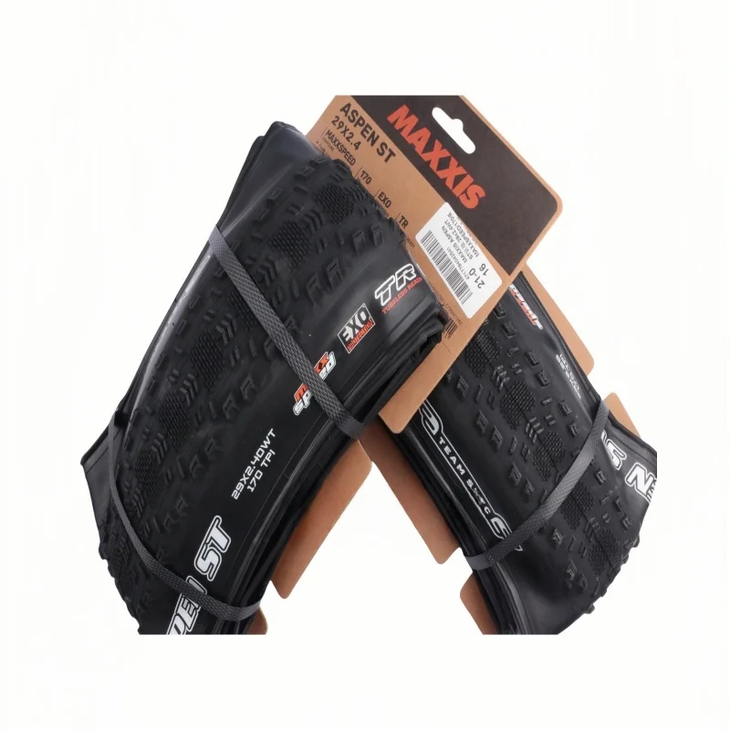 إطار خارجي للدراجات الجبلية ماكسيس أسبن طراز تيم إديشن للطرق الوعرة مقاس 29×2. و2.25 و2.4 قابل للطي