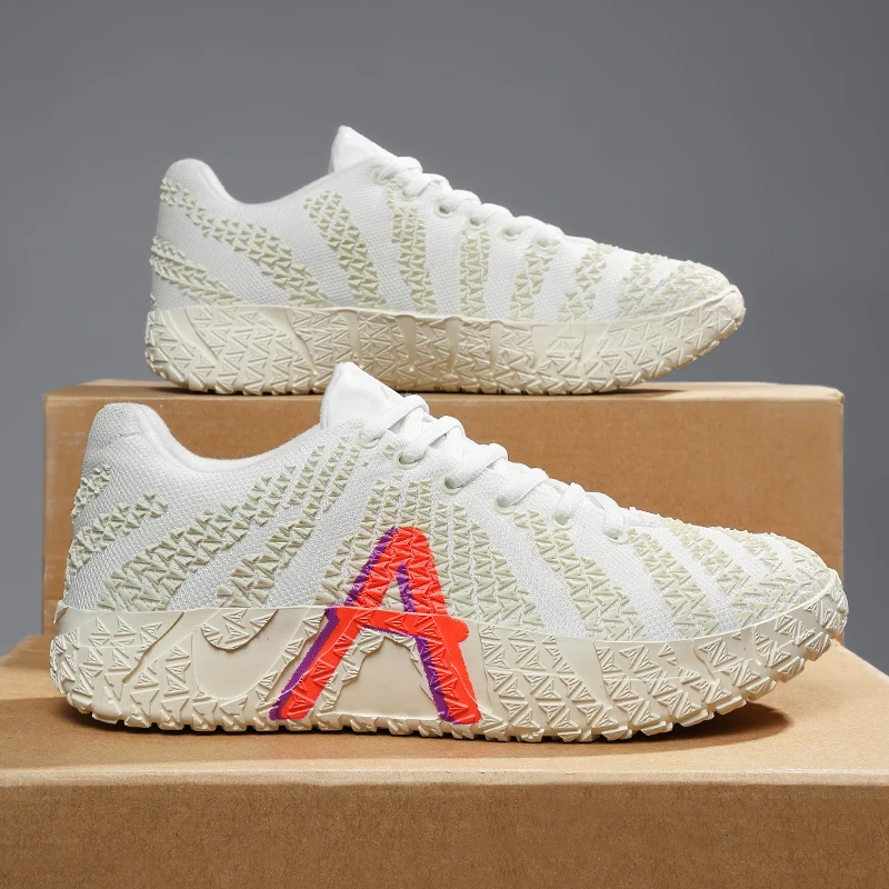 Nuevos zapatos de baloncesto de alta calidad, zapatos deportivos cómodos y transpirables para hombres y mujeres, zapatos casuales para estudiantes para atletas de entrenamiento