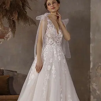 可拆式新娘泡泡袖婚紗可拆卸長袖白色手工優雅新娘手臂裝飾代發貨 8 最佳銷售 正式禮服的可拆式袖子 - №7